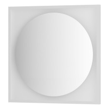 Зеркало в багетной раме с LED-подсветкой 15 Вт, 70x70 см, без выключателя, нейтральный белый свет, б