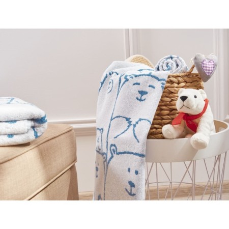 Tmachry Guten Morgen Plush, 650 g, size 70x130 cm, white color-12