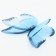Decor for creativity "Butterfly", two -layer, set of 12 pcs., Size 1 pc. - 5 × 4 cm, blue color