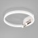 Smart ceiling lamp Luminari, SMD, LED tape, COB, 50x50x11 cm