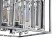 Lamp on the Indigo rod, 12001/4r Chrome. 4x60W, E14, 350x350x265/600 mm