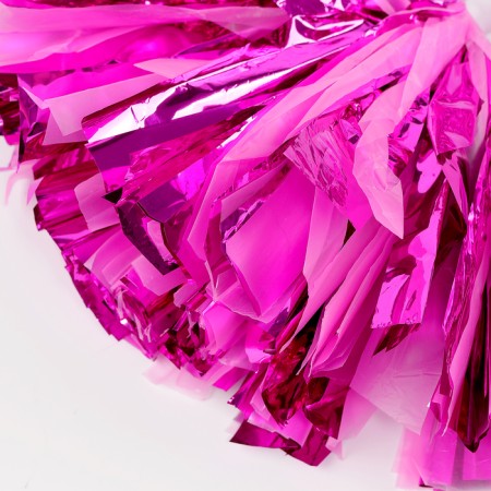 Pompom 1pc, fuchsia color+ pink-4