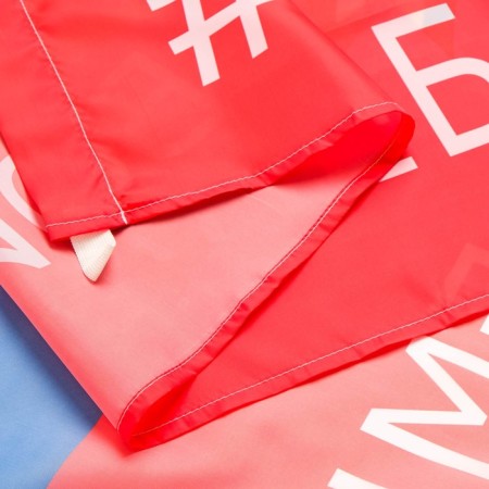 The flag of Russia Z "We do not throw our own", 90 x 135 cm, polyester silk, without a pole-1