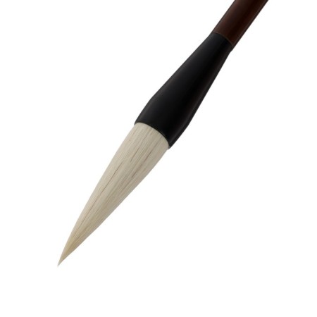 Koza brush No. 10, round, for calligraphy, wooden pen, in the blister-1