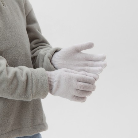 Children's gloves minku "plain", col. Gray, rr 16 (10-12 years)