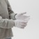 Children's gloves minku "plain", col. Gray, rr 16 (10-12 years)