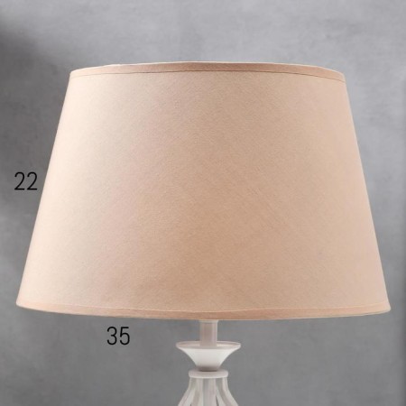 Table lamp 16229/1wt E27 40W white 25x25x42 cm Risalux-6