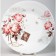 OLAFF plate "Josephine", glass -ceramic, D = 23 cm
