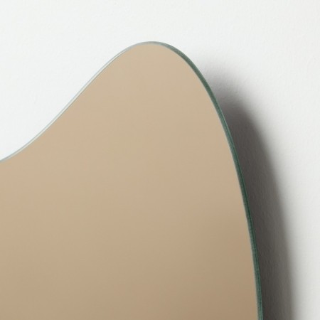 Wall mirror, 50x53 cm, with 1 plate-1