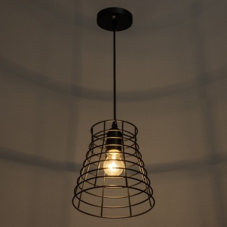 Bayerlux lamp "Crohn" E27 40W black 20x20x18-118cm-2