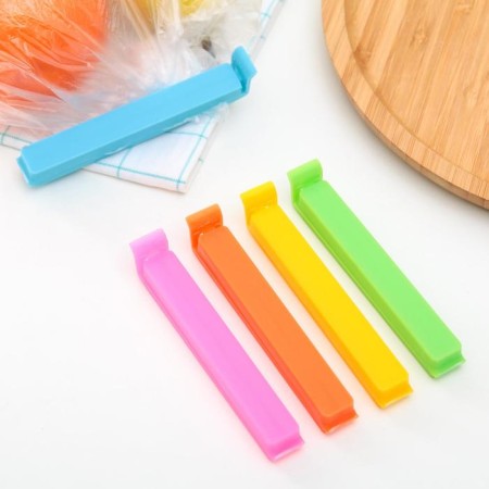 Clamps for packages of the share "ice", 10.5 cm, 5 pcs, color mix-2