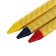 Pencils wax 6 colors, 93x 8 mm, calligrata, in a cardboard box