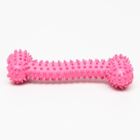 Chewing toy "Big Bone", 15.5 cm, pink-1