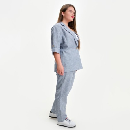 Women's jacket Mist Plus-Size, size 52, blue color-1