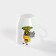 Porcelain mug "Bees", 220 ml, d = 8.2 cm