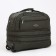 Road bag on wheels, a lightning department, with an increase, an outer pocket, khaki color