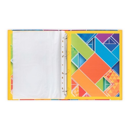 School folder on the rings "Portfolio of the Schoolchman", 13 sheets-undergraduate, 24.5 x 32 cm.-4