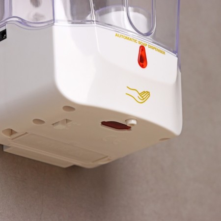 Dispenser for antiseptic/liquid soap, 700 ml, sensory, plastic, white color-4