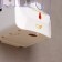 Dispenser for antiseptic/liquid soap, 700 ml, sensory, plastic, white color