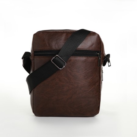 Male bag, brown color-3