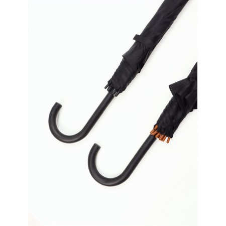 Umbrella throat w/auth r48/55 8p p/e/u a plain handle-bag Black package-4