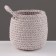 Suspended basket, polyester fiber
