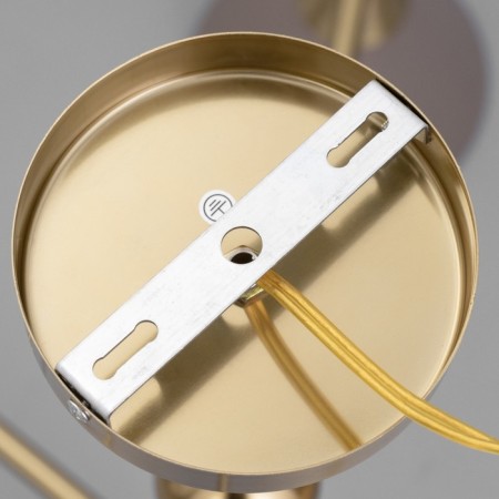 Caus "Flint" 6he27 40W coffee 86x86x50cm-7