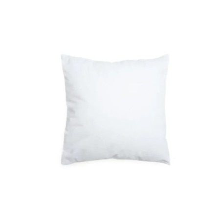 Branded pillow, 40x40 cm, white color