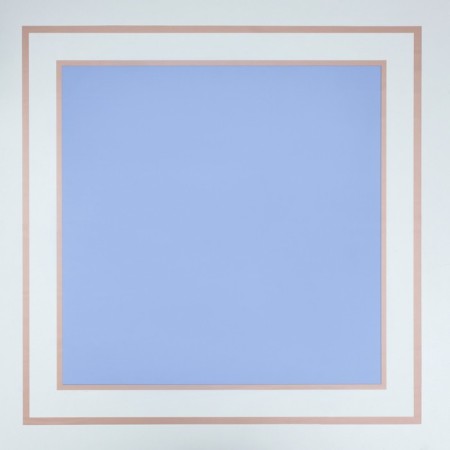 Floristic, blue film, 58 x 58 cm, 50 μm-2