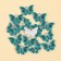 Furniture for jewelry "Butterfly", metal, 2 x 1.4 cm, 15 pcs