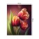Gabloon on the table "Bouquet of tulips", rectangular, Saten, size 145x180 cm