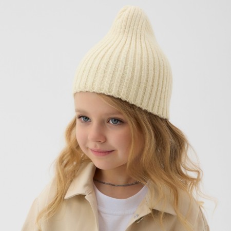 Children's hat minku rr 50-52, Ecrew color-1