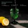 Magistro glass glass "Largo", 260 ml, green color