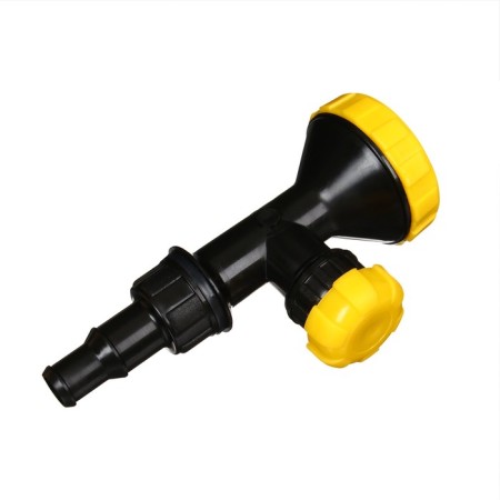Watering nozzle, 1/2 "−3/4" (12 mm --19 mm), with tap, plastic, "shower"-2