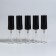 A bottle for storage, with a sprayer, 3 ml, packing - 5 pcs, black color