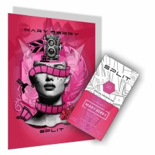 Бестабачная никотиновая смесь для кальяна  SPLIT "Красные ягоды", 50 г