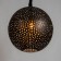 Ceiling light "Pots" black 1x40W, E27, 50x50x55 cm