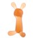 A set of teething, with a holder, a silicone lace, 3 pcs.