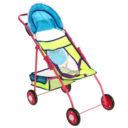 Puppet stroller # 5, lemon/blue color-6