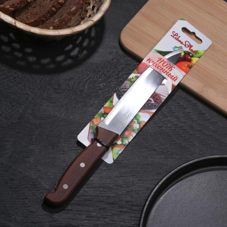 Kitchen knife "Classic", blade 16 cm, wooden hilt-1