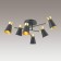Liam 6x40W E14 chandelier
