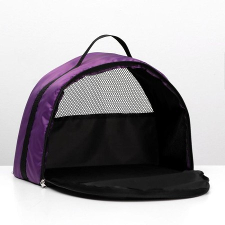 Bag - Animal Carriage, Oxford, 39 x 19 x 27 cm, purple-3