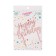 Topper "Happy Birthday", color pink gold