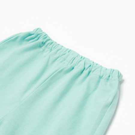 Sliders for a boy, mint color, height 68-1