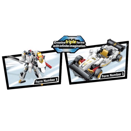 Designer Transformer "Sports", 3 assembly options, 428 details-1
