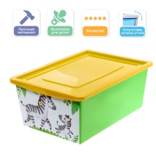 A box for toys, with a lid, 