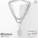 Piece "chain" razor, color silver, l = 44 cm