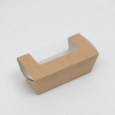 Container for removal, rectangular with a window, craft, 20.5 x 9 x 9 cm-1