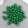 Set of beads "Pearls" d 12 mm, 250 gr, green