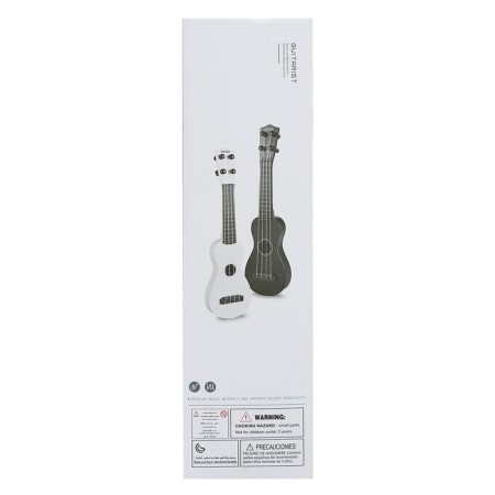 Musical toy - guitar "Style", 4 strings, 38.5 cm., Black color-5